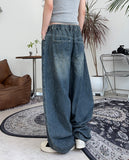 Decided Airtex Balloon Denim Pants
