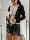 [Special Offer] Rafi Open Ribbed Summer Shawl Cardigan