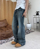 Lark Vintage Washed Flare Denim