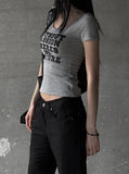 Wed Lettering Slim Tee