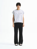 SLEEVELESS WAFFLE KNIT