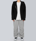 Bed Hood Knit Zip up