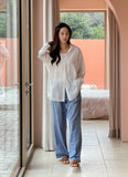 Lavia Loose Fit Back-Slit Shirt