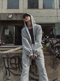 Resin flare fit banding pants
