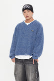 DAMAGE V NECK KNIT