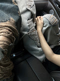 Salvage Balloon Damage Denim Pants