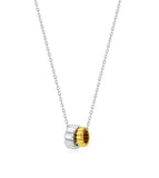 [Premium Plating] Ice Block AB(C) Dual Link Necklace