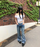 Epon Off-shoulder Short-sleeve T-shirt