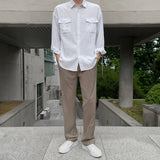 Door Linen Wide Slacks