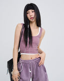 [U-BASIC] Roel Pigment Ribbed Tank Top