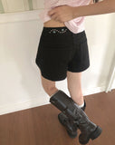 Boick Studded Cotton Shorts