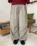 Akota banding nylon string parachute pants