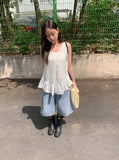 Yudan Denim Bermuda Pants