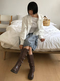 STRAP HIGH NECK BLOUSON