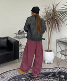 Fez Vintage Washing Leather Jacket