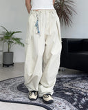 Elof Balloon Pintuck Cargo Pants