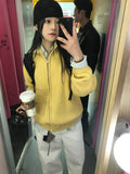 SPRING OVER KNIT ZIP-UP