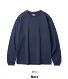 Regular Double Cotton Plain Long Sleeve T-Shirts