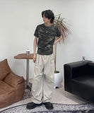 Ens Camo Rib Slim Short Sleeve Tee