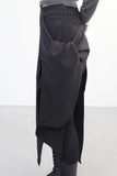 Luen Unbal Knotted Wrap Pants