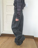 Fur Carpenter Work Pocket Cotton Pants