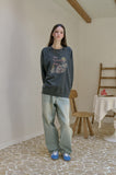My Love Raglan Pigment Sweatshirt