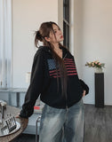 Blind washing balloon denim pants