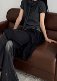 Thin Double Eyelet Belt