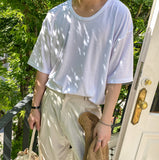 [1+1] Overfit U Neck Short Sleeve Tee