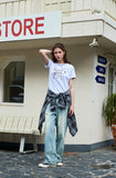 Dear Bloom Crop Short Sleeve Tee