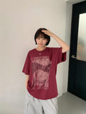 [unisex] Dyupo Printing Over Short Sleeve Tee