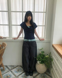Muro Button Short Sleeve T-shirt