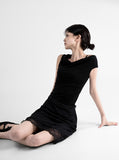 Bello See-Through Midi Skirt