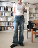 Haint Bootcut Denim Pants