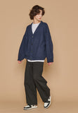 Niju Rams Wool Heavy Cardigan