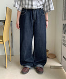 Toisya Bijo Wide Raw Denim Pants