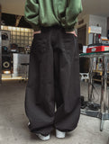 Brit Pleats Pintuck Balloon Pants