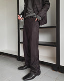 Bonnen Striped Flare Slacks