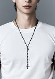 [LAN ARCHIVE] Dark Cross Rosarium Necklace