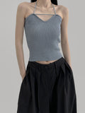 Sedin Halter Knit Top