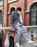 Brushed Rocks Nylon Pants