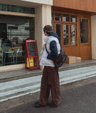 Jodi diagonal pintuck cargo pants