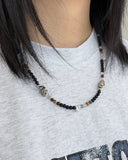 Monty Onyx Beads Necklace