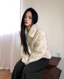 Dri Collar Fur Fluffy Jacket