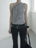 Robale Flower Applique Top