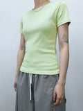 PLAIN SLIM HALF T