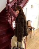 Piru Half Poodle Fluffy Fur Coat Jacket