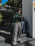 Light maxi wide slacks
