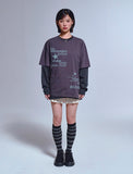 NO MESSAGE Short Sleeve Tee