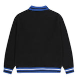 RACING ZIP-UP KNIT CARDIGAN